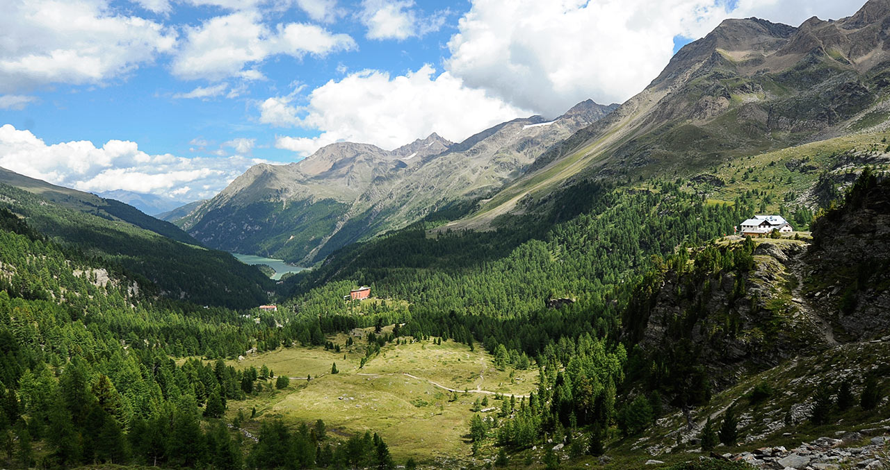 Die Zufallhütte im Martelltal